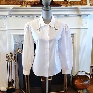 Vtg Egon Von Furstenberg Blouse